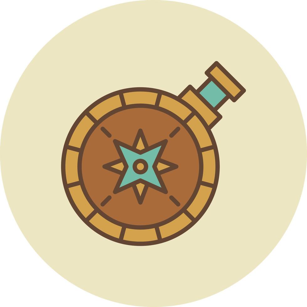 Compass Creative Icon Design vector