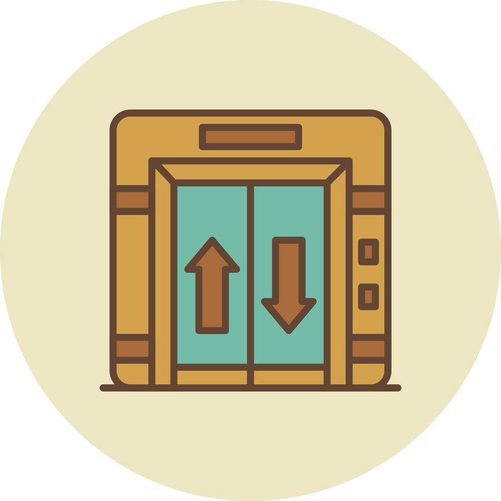 Elevator Creative Icon Design vector