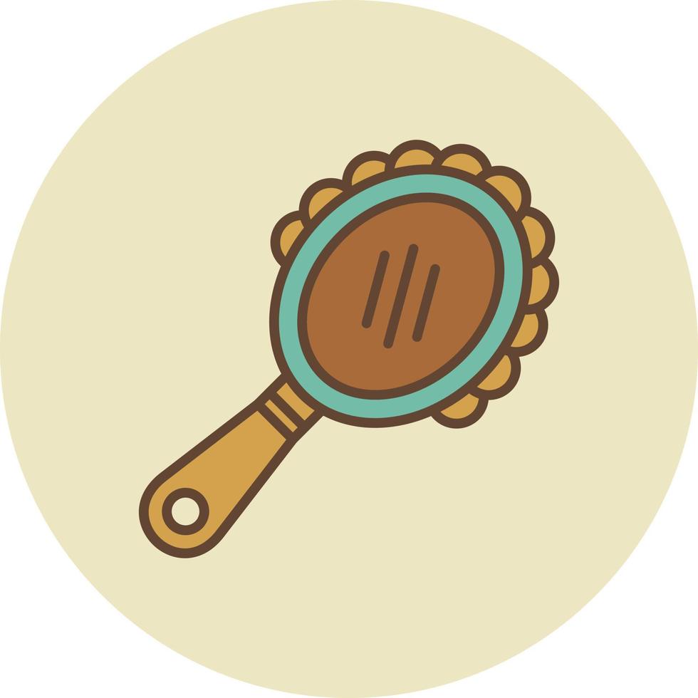 Mirror Creative Icon Design vector