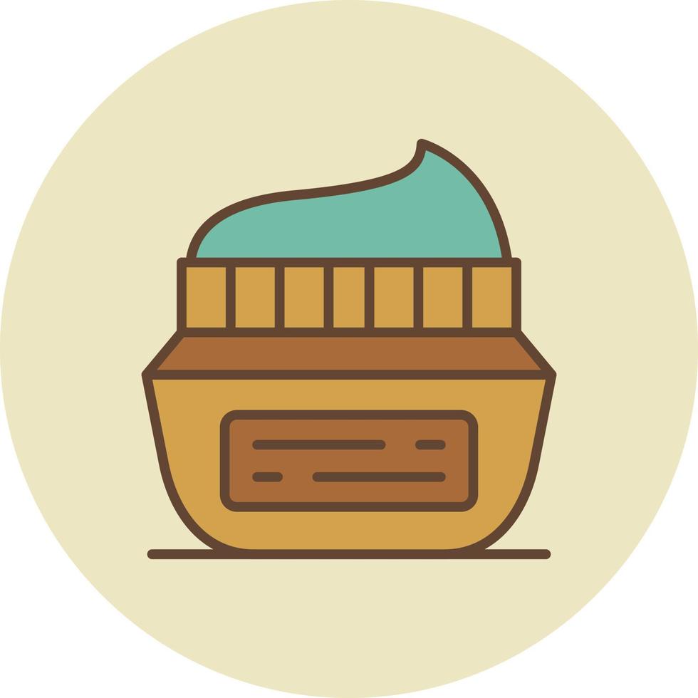 Face Cream Creative Icon Design vector