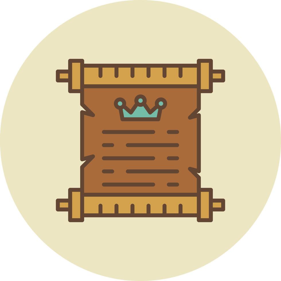 Scroll Creative Icon Design vector