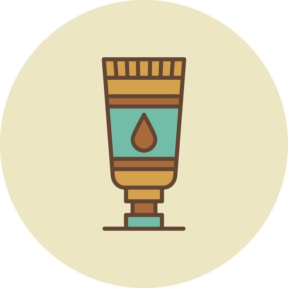 Body Lotion Creative Icon Design vector