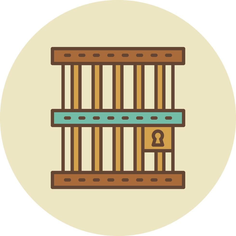 jail Creative Icon Design vector