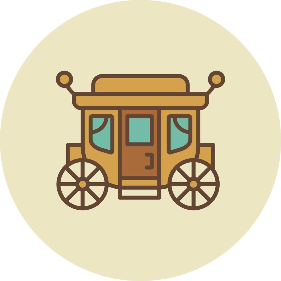 Carriage Creative Icon Design vector