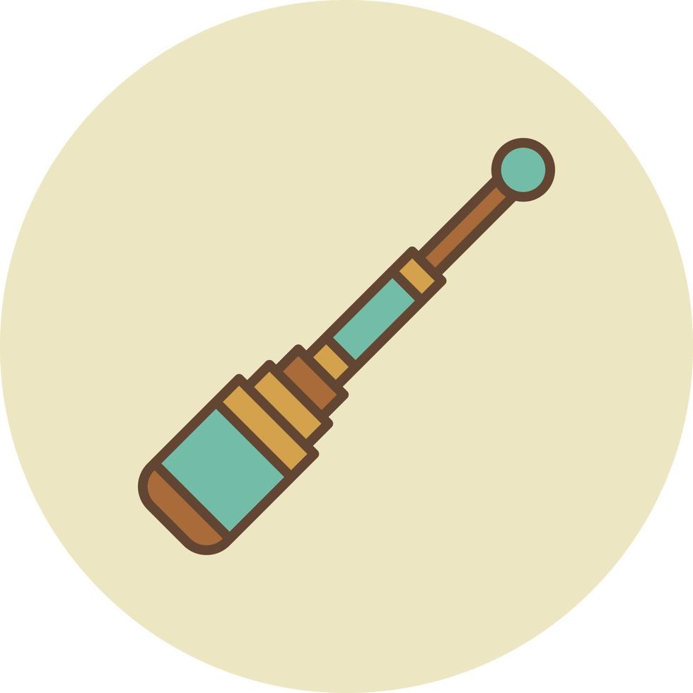 Baton Creative Icon Design vector