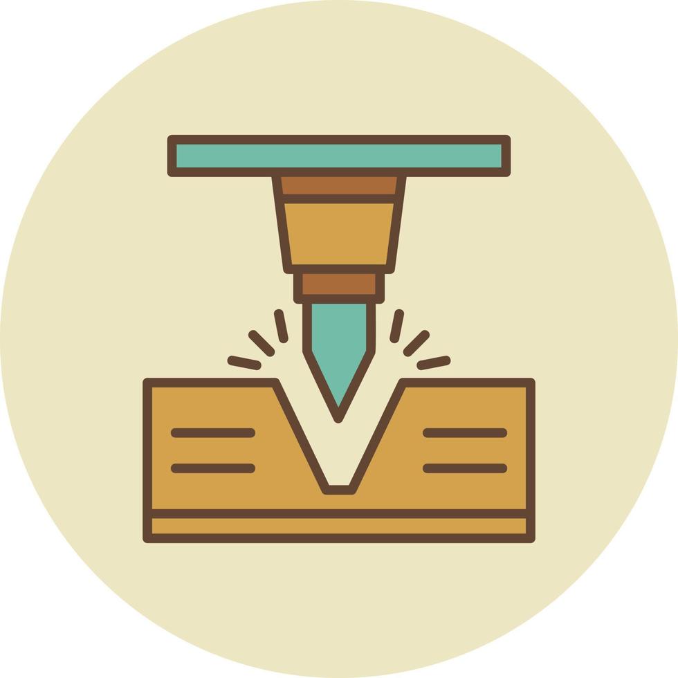 Bending Creative Icon Design vector