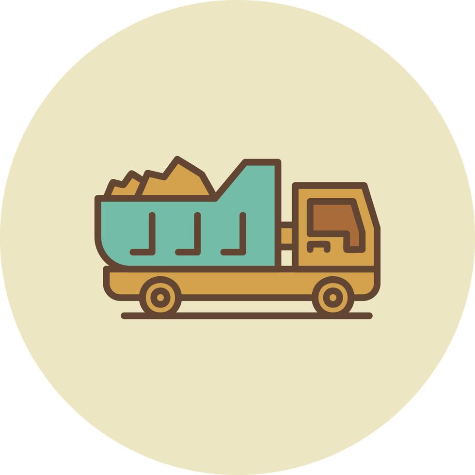 Truck Creative Icon Design vector