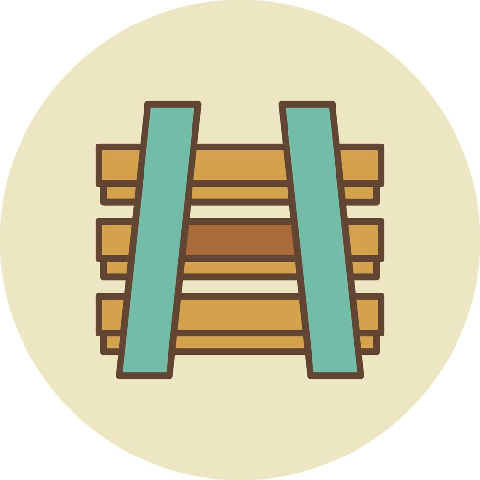 Railway Creative Icon Design vector