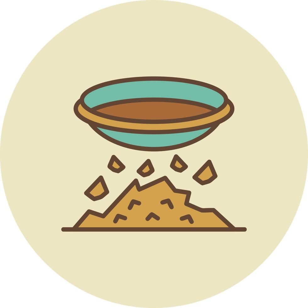Panning Creative Icon Design vector