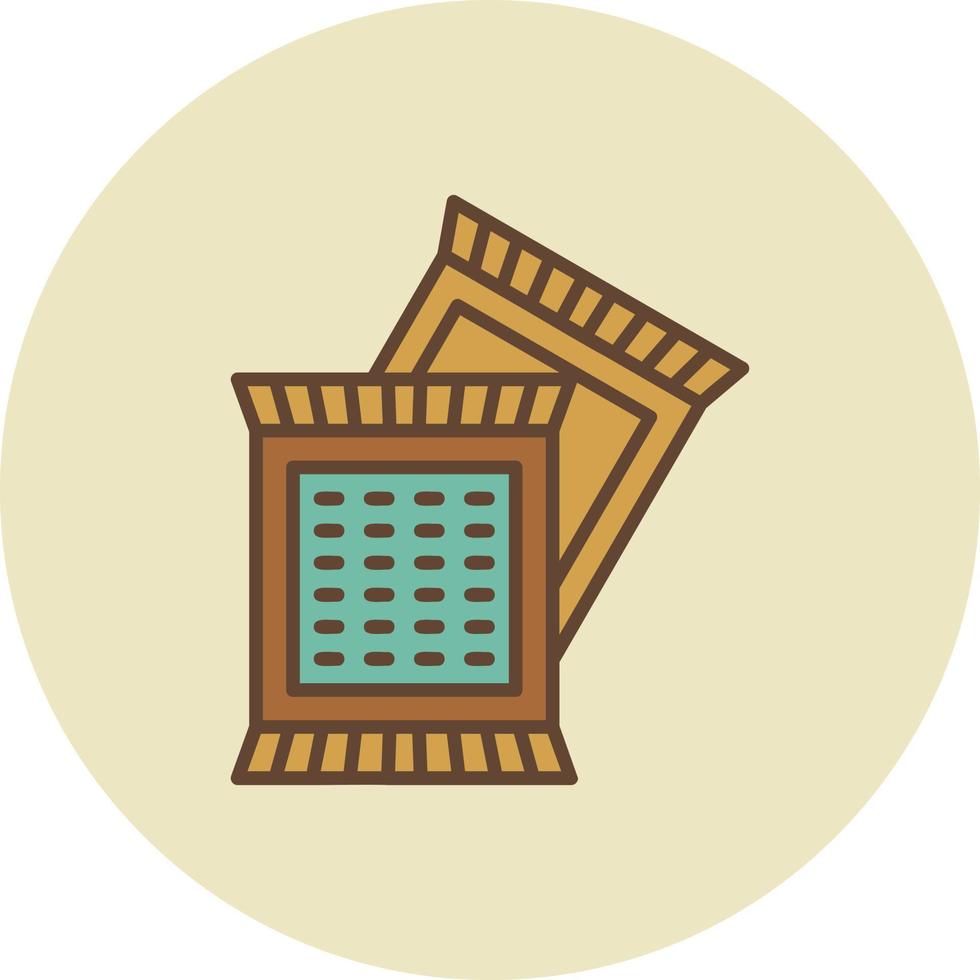 Patches Creative Icon Design vector