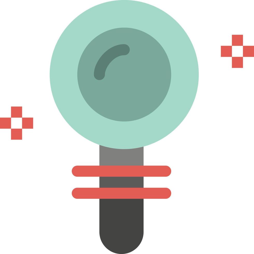 Search Lab Find Biochemistry  Flat Color Icon Vector icon banner Template