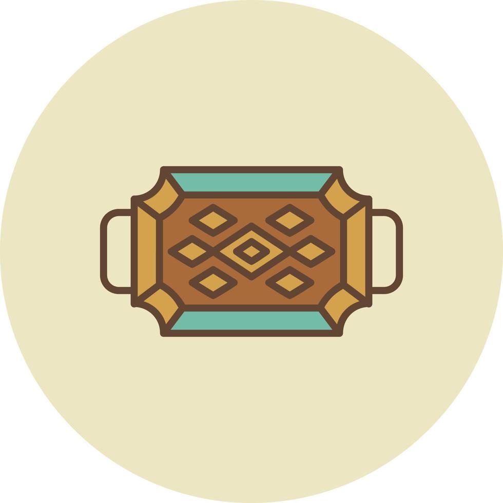 Tray Creative Icon Design vector