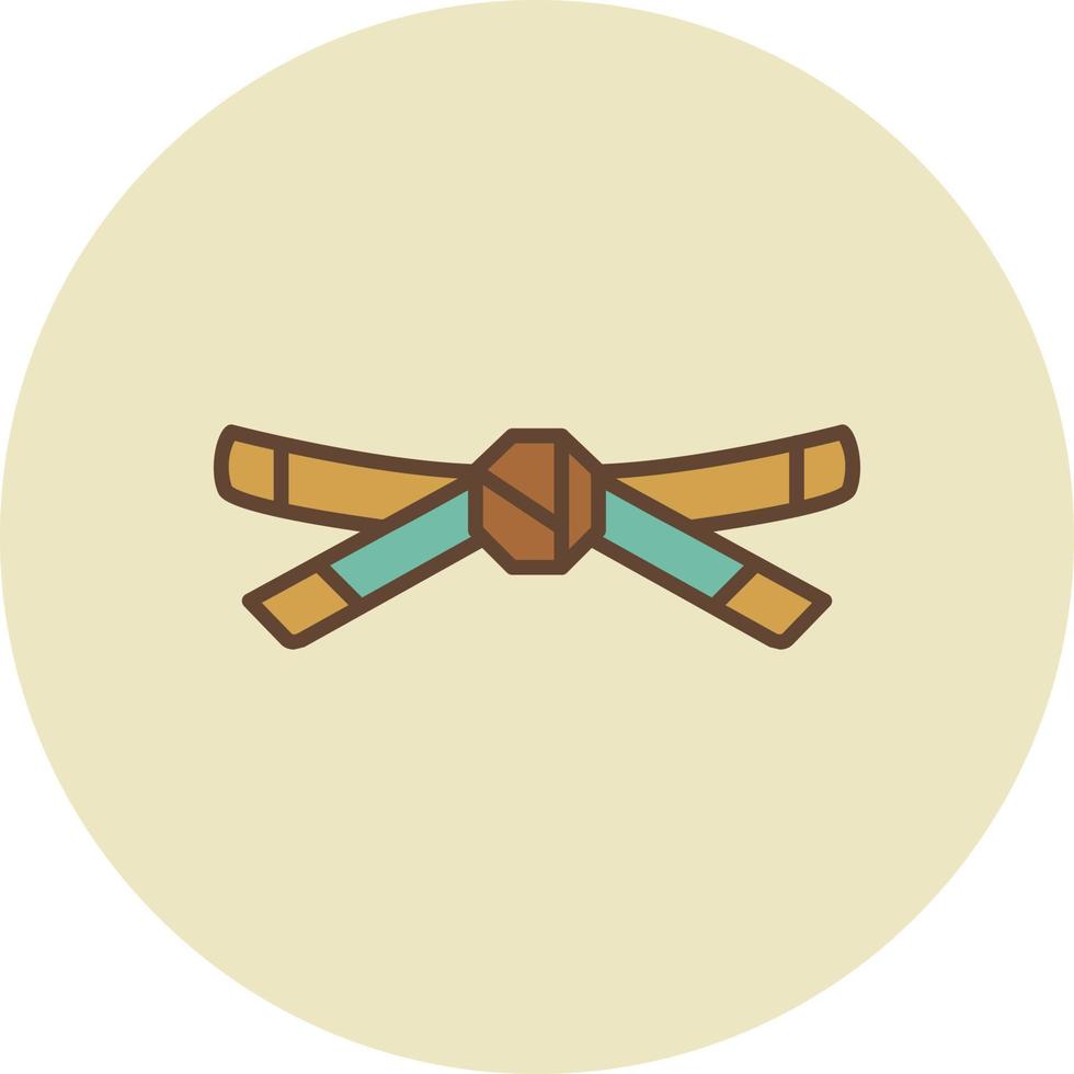 Black Belt Creative Icon Design vector