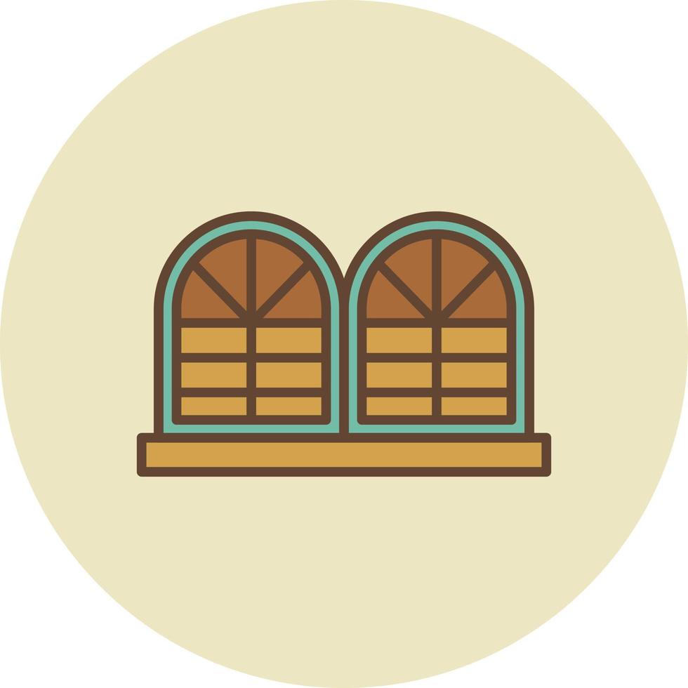 Window Creative Icon Design vector