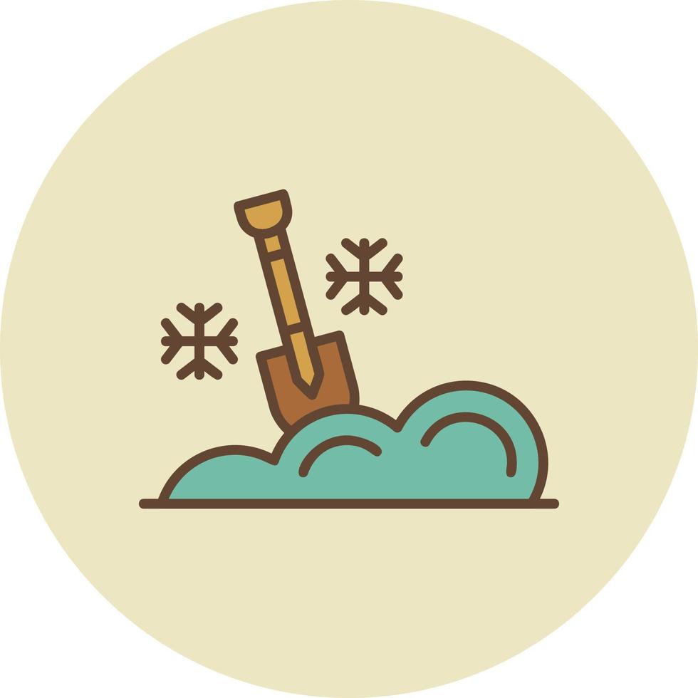 Shovel Creative Icon Design vector