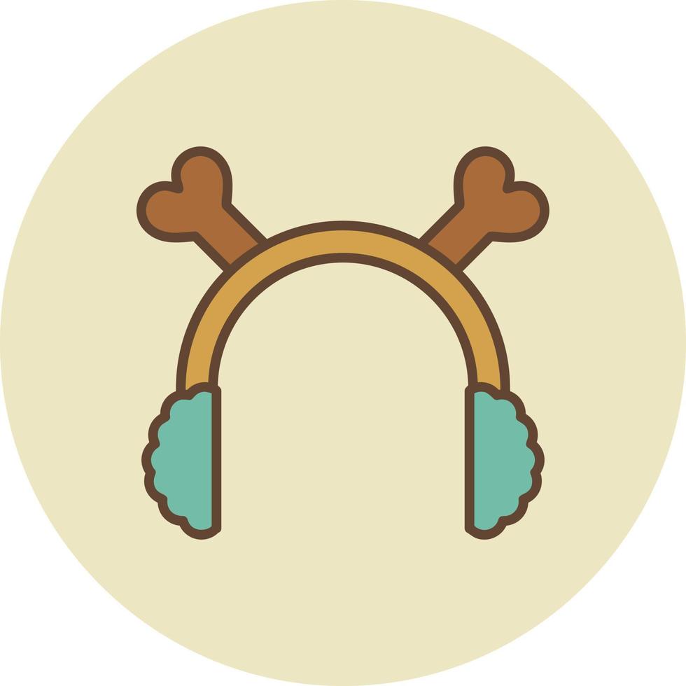 Earmuffs Creative Icon Design vector