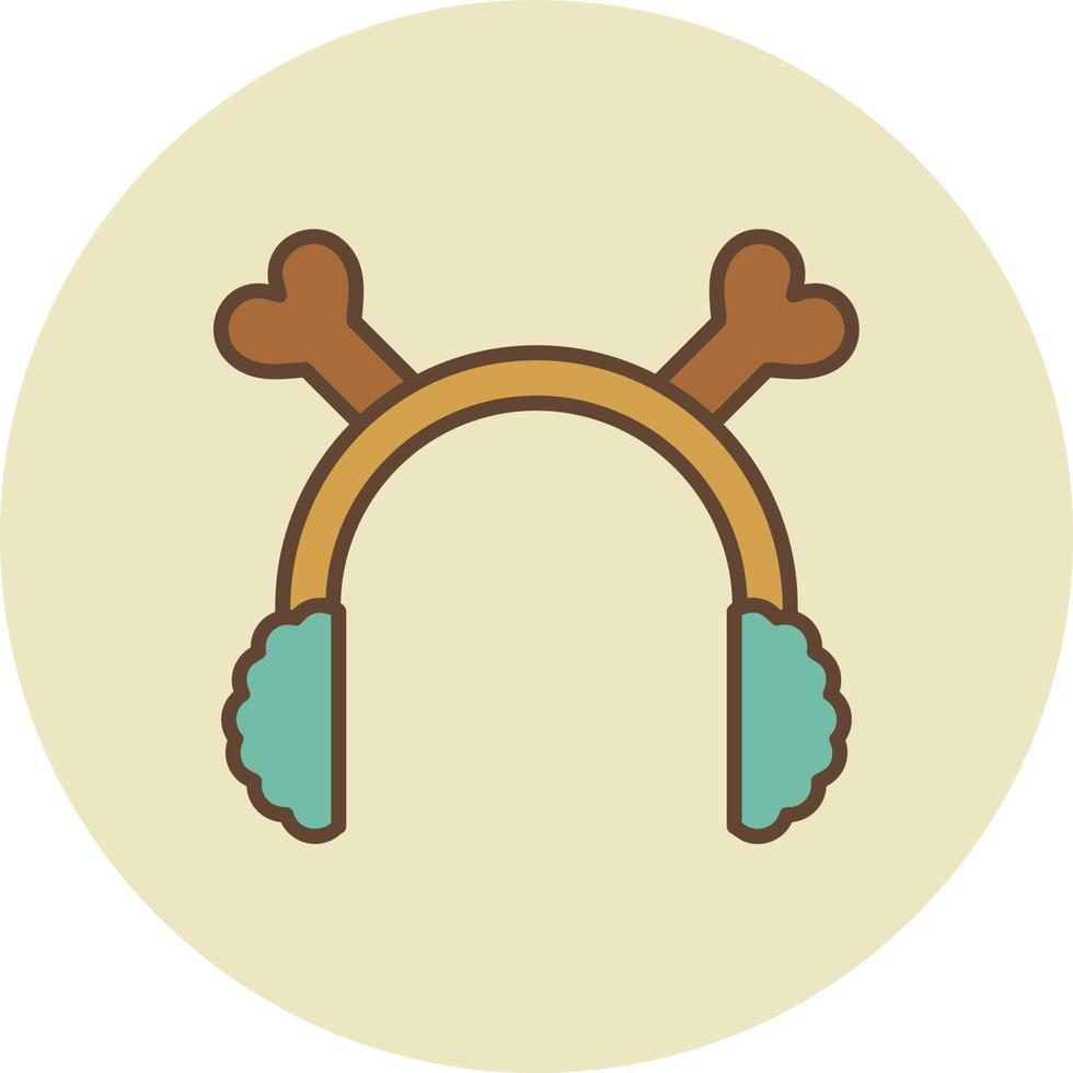 Earmuffs Creative Icon Design vector