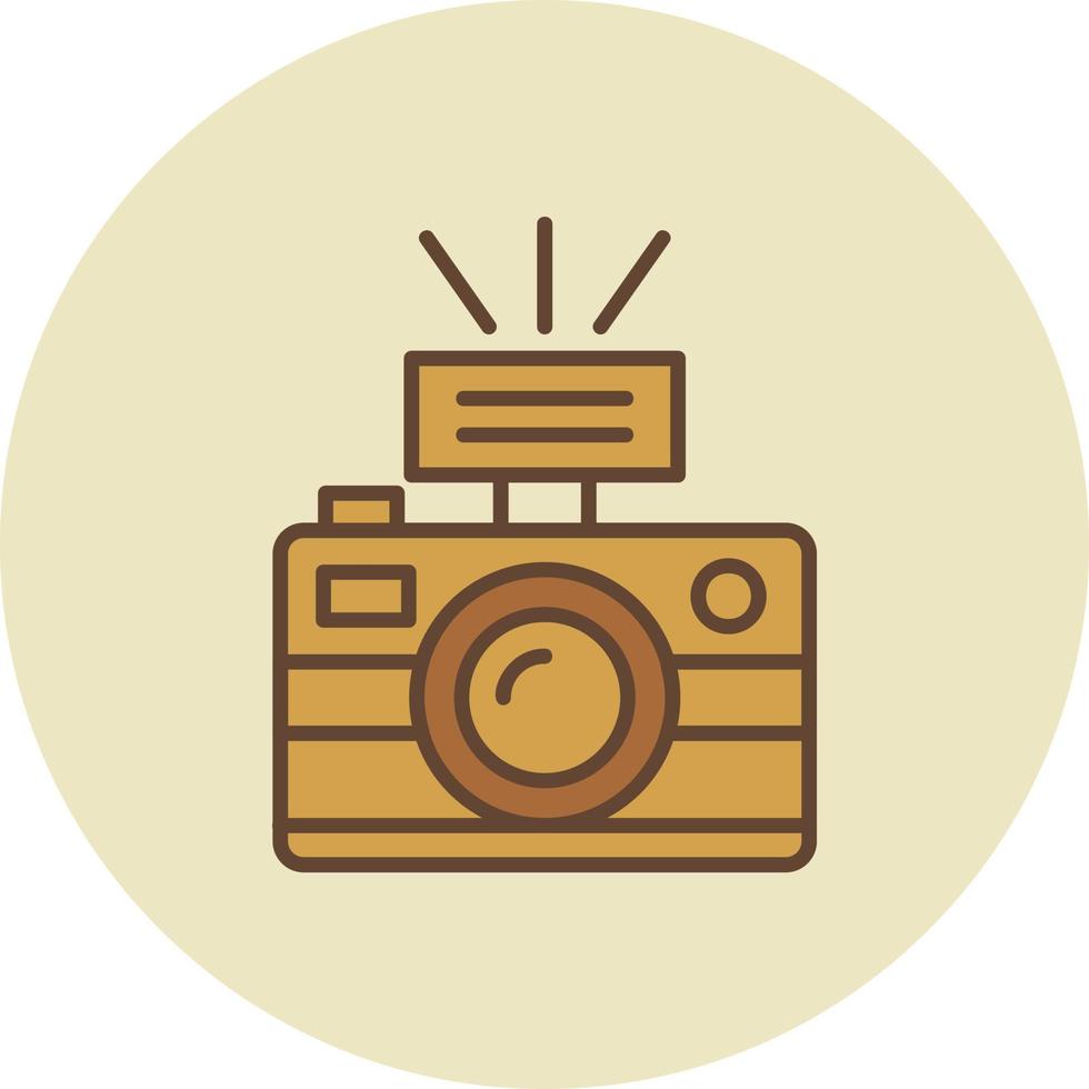 diseño de icono creativo de cámara de fotos vector