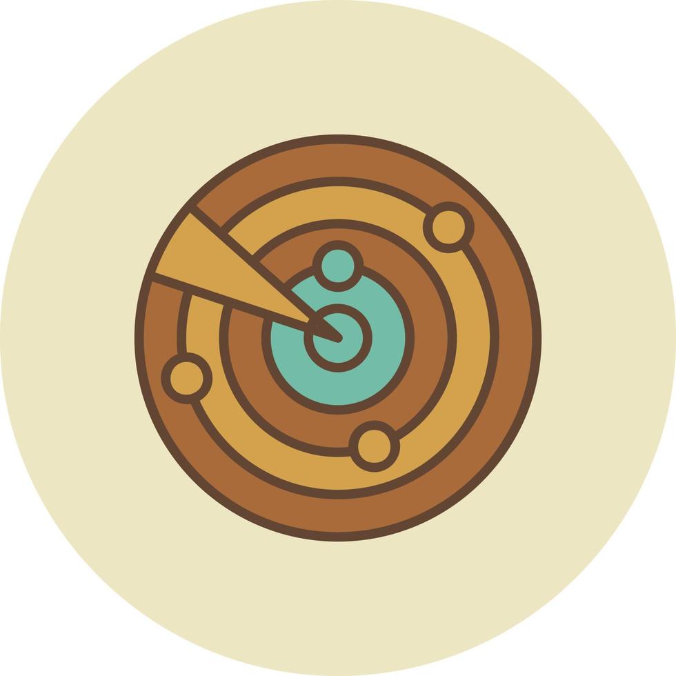 Radar Creative Icon Design vector