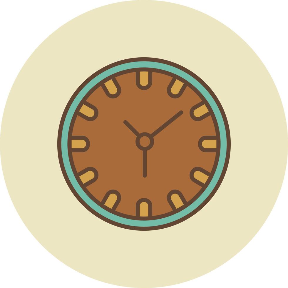 diseño de icono creativo de reloj vector