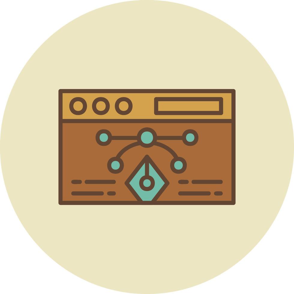 diseño de icono creativo vectorial vector