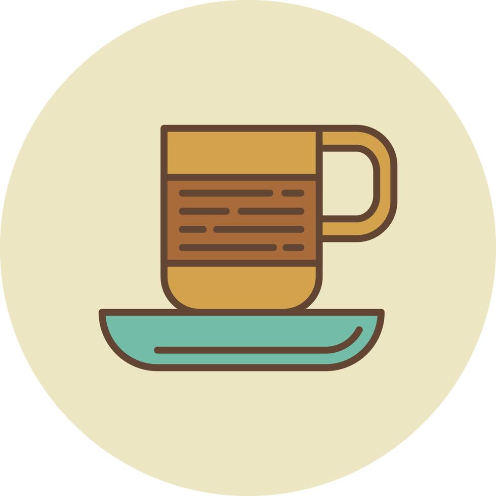 Tea Cup Creative Icon Design vector