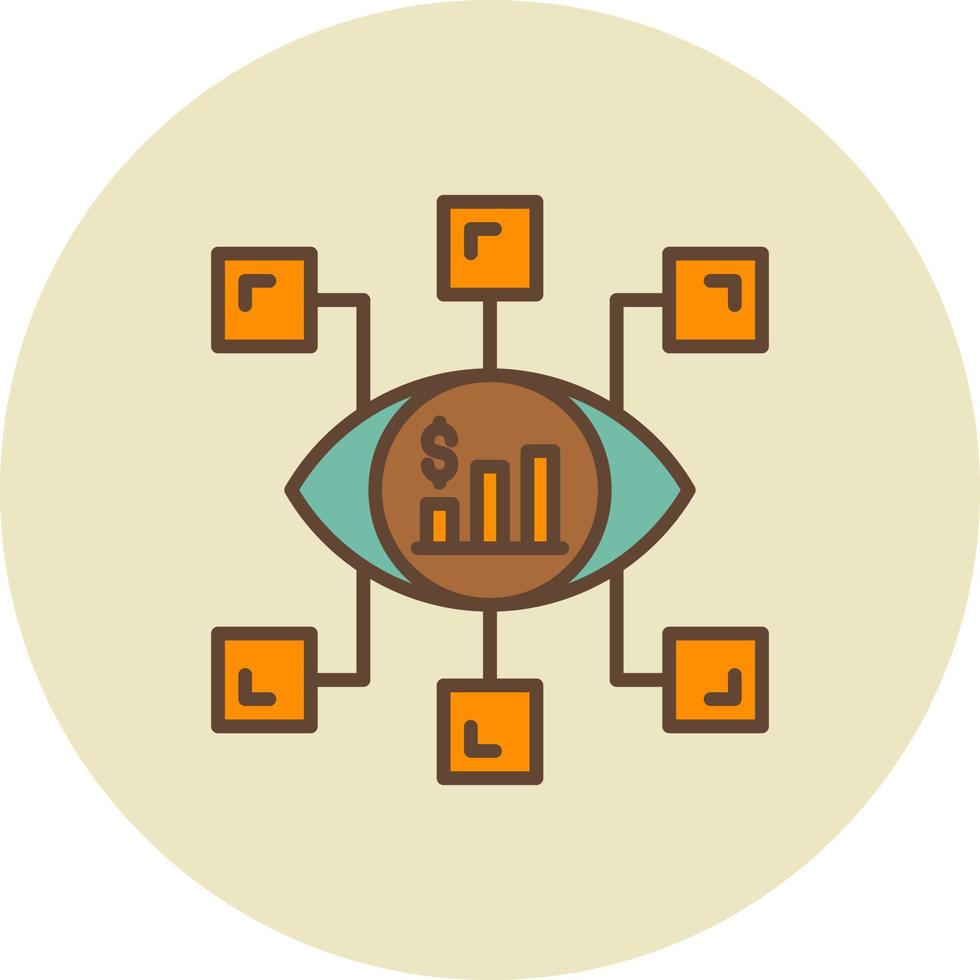 Vision Creative Icon Design vector