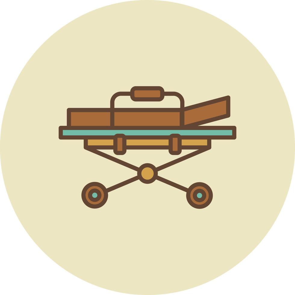 Stretcher Creative Icon Design vector