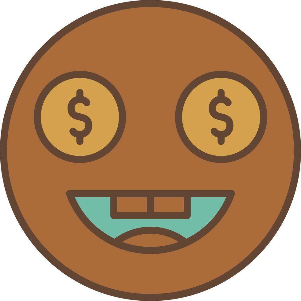 Greedy Creative Icon Design vector