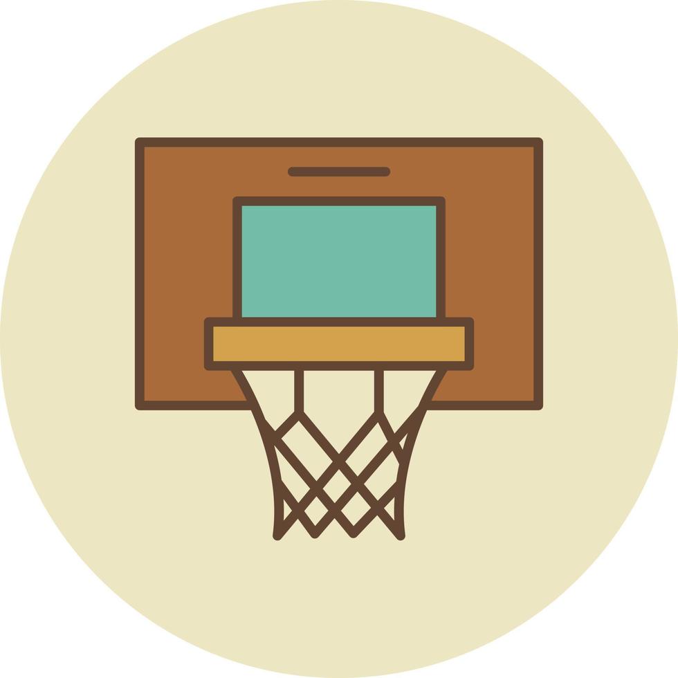 diseño de icono creativo de baloncesto vector