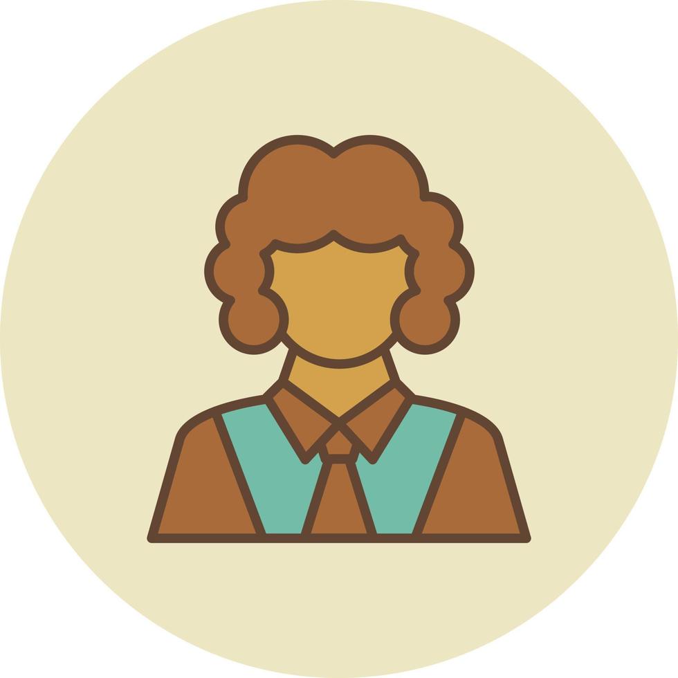 Judge Creative Icon Design vector