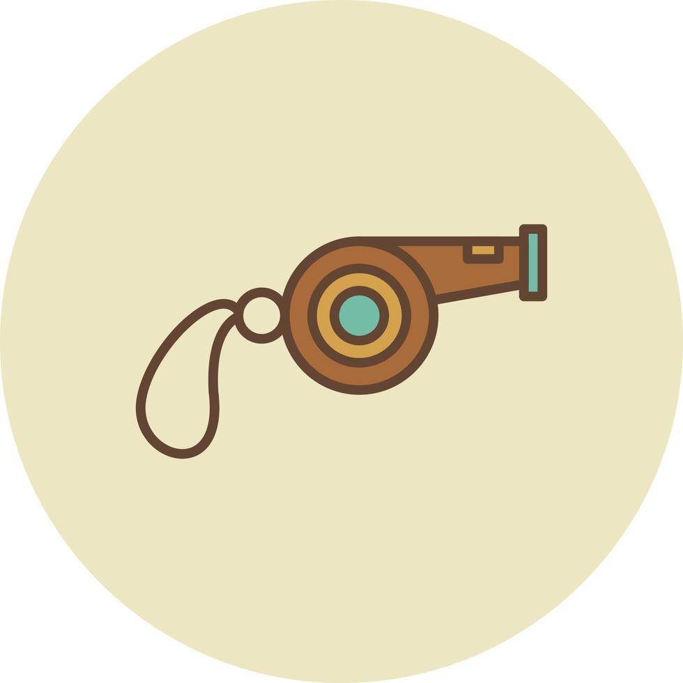 Whistle Creative Icon Design vector