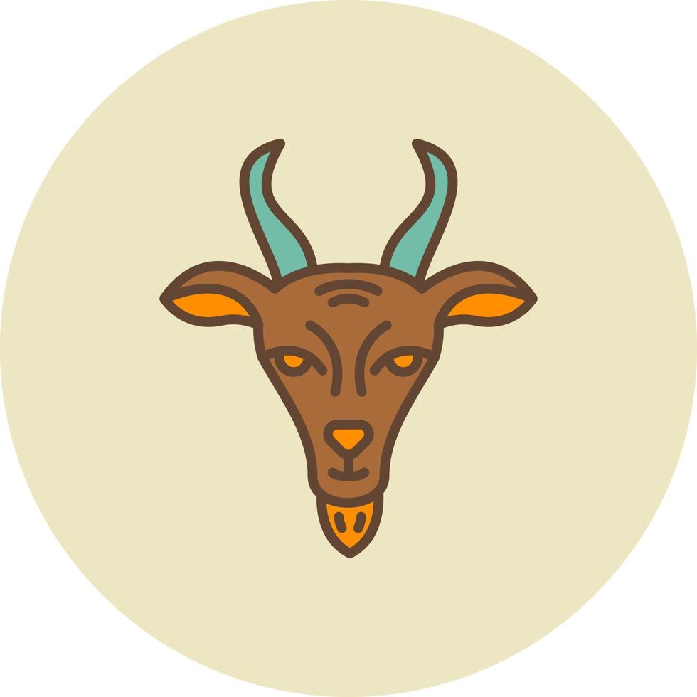 Goat Creative Icon Design vector