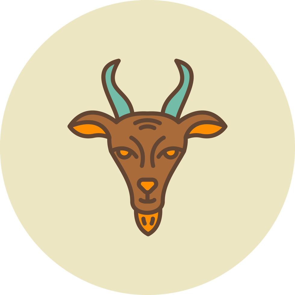 Goat Creative Icon Design vector