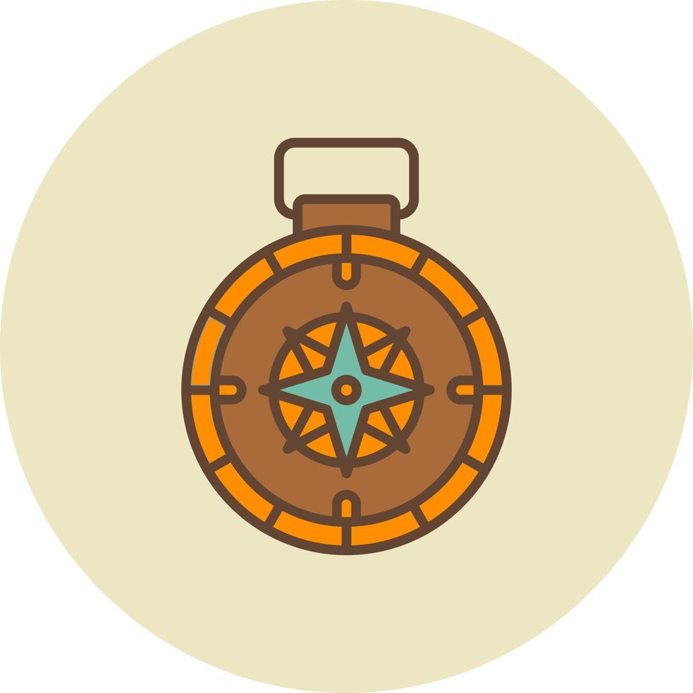 Compass Creative Icon Design vector