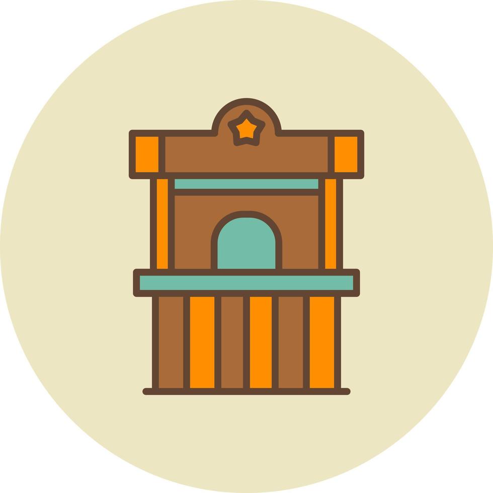 Ticket Box Creative Icon Design vector