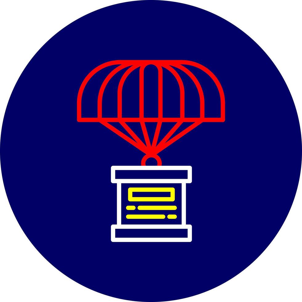 Drop Shipping Creative Icon Design vector