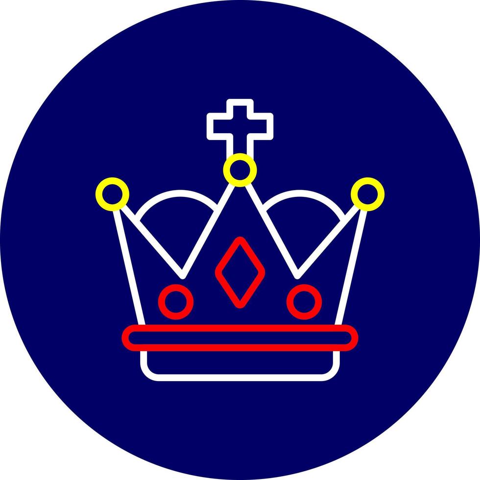Crown Creative Icon Design vector