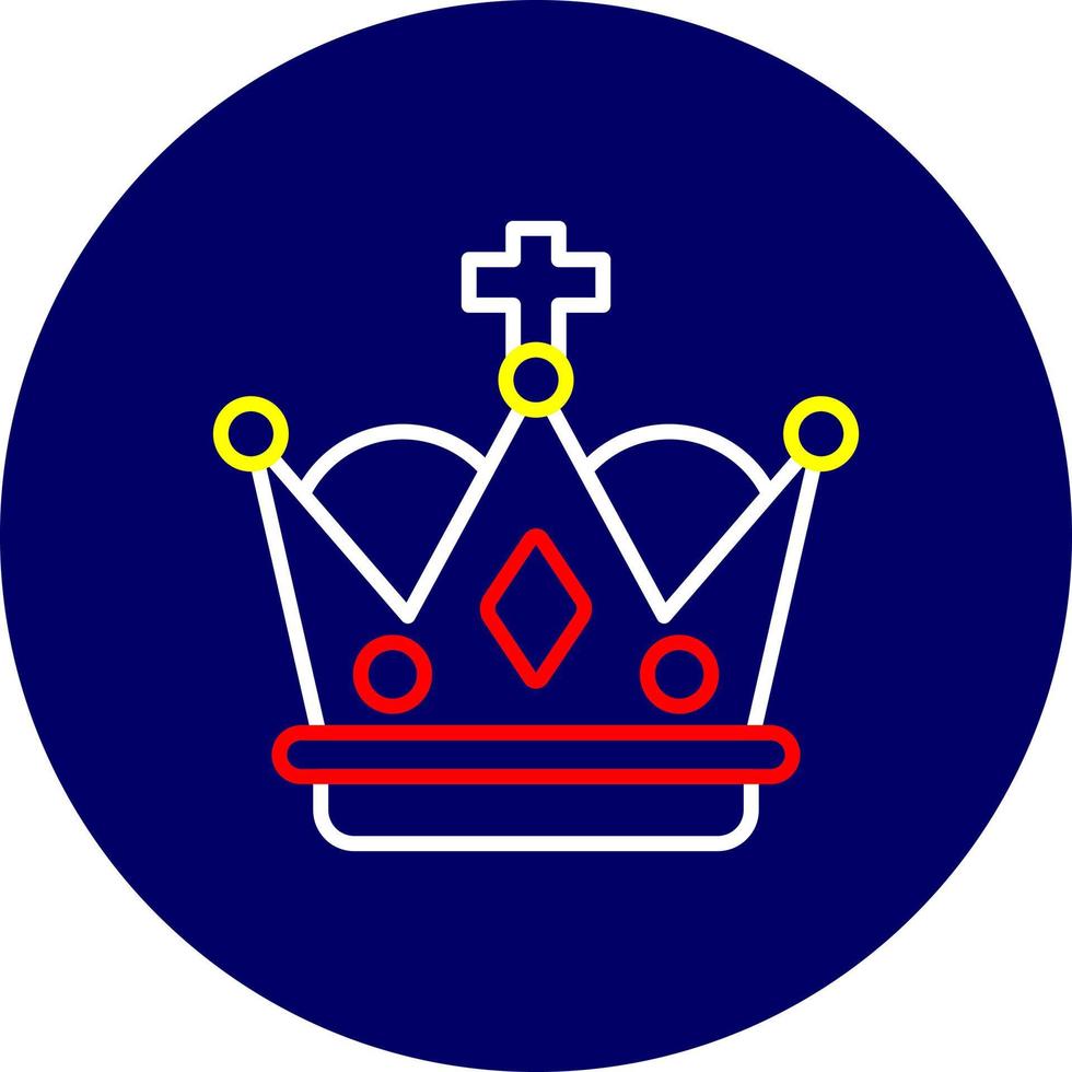 Crown Creative Icon Design vector