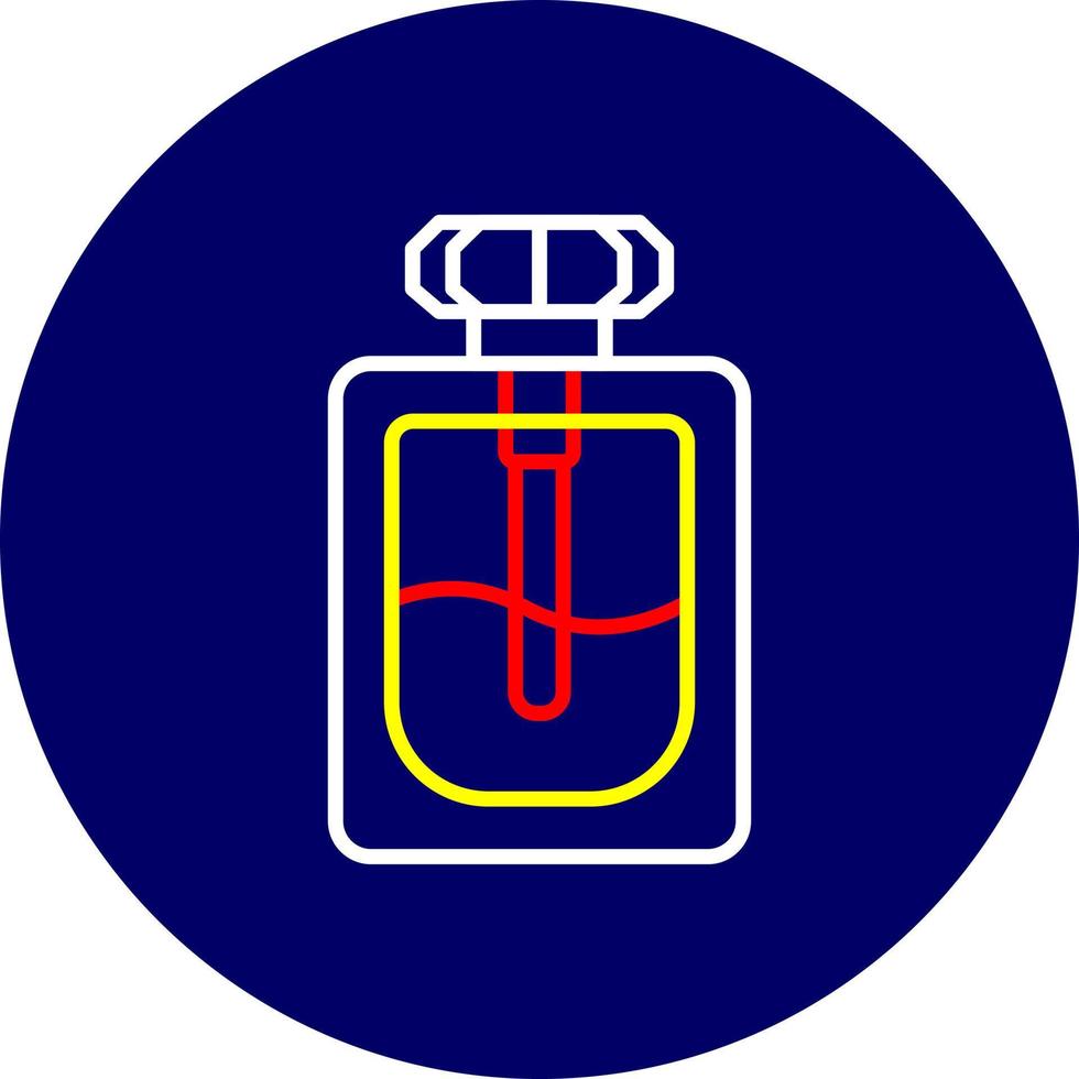 Perfume Creative Icon Design vector
