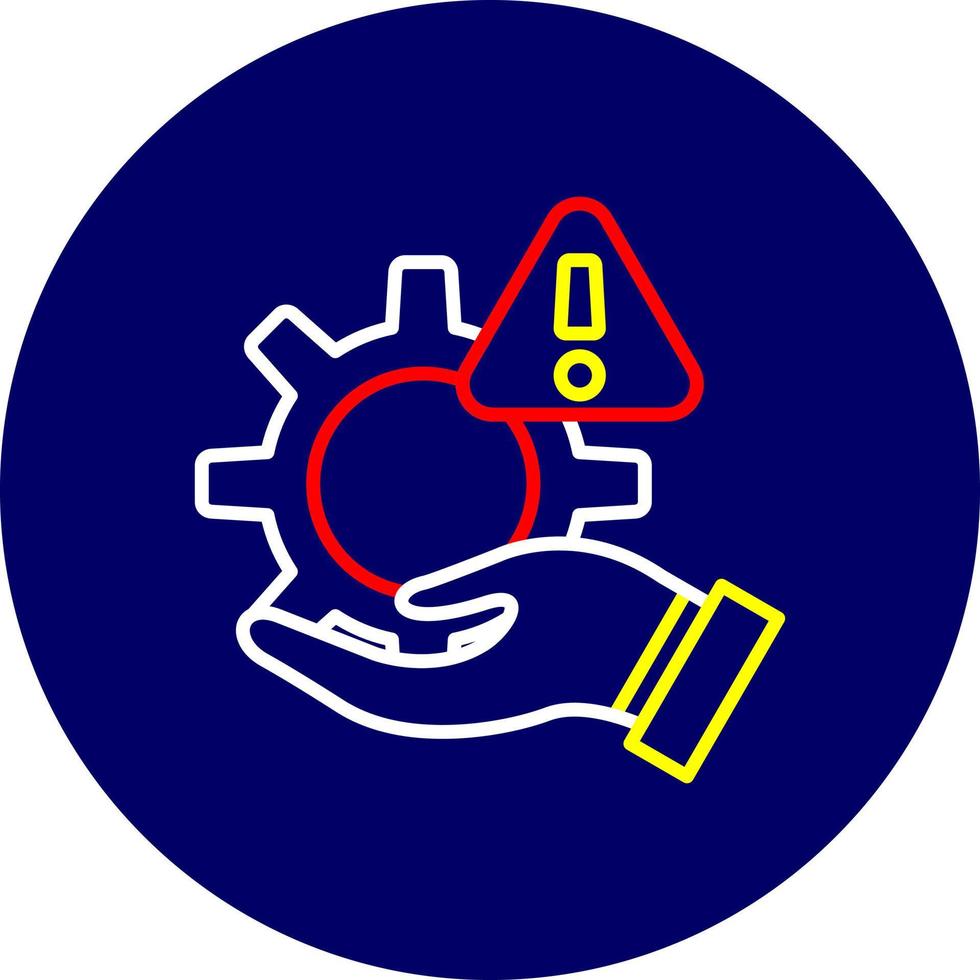 Risk Creative Icon Design vector