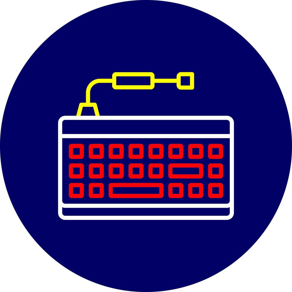 Keyboard Creative Icon Design vector
