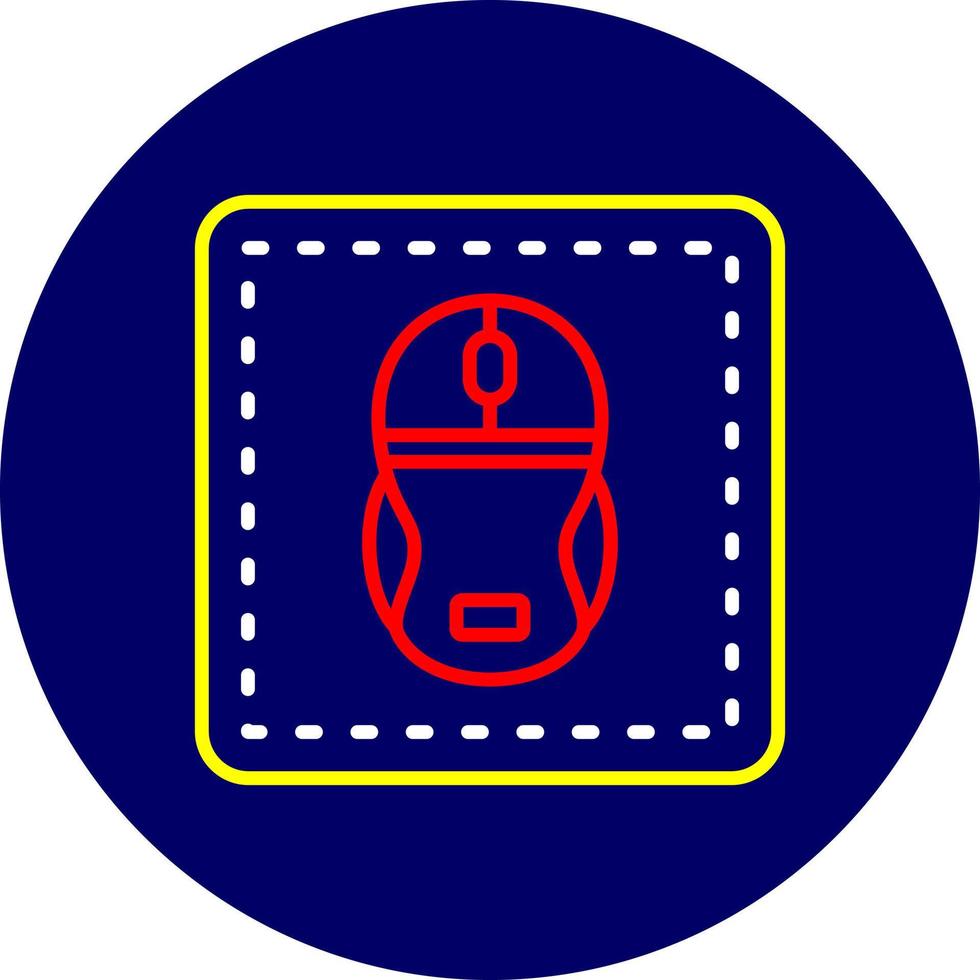 Wireless Mouse Creative Icon Design vector