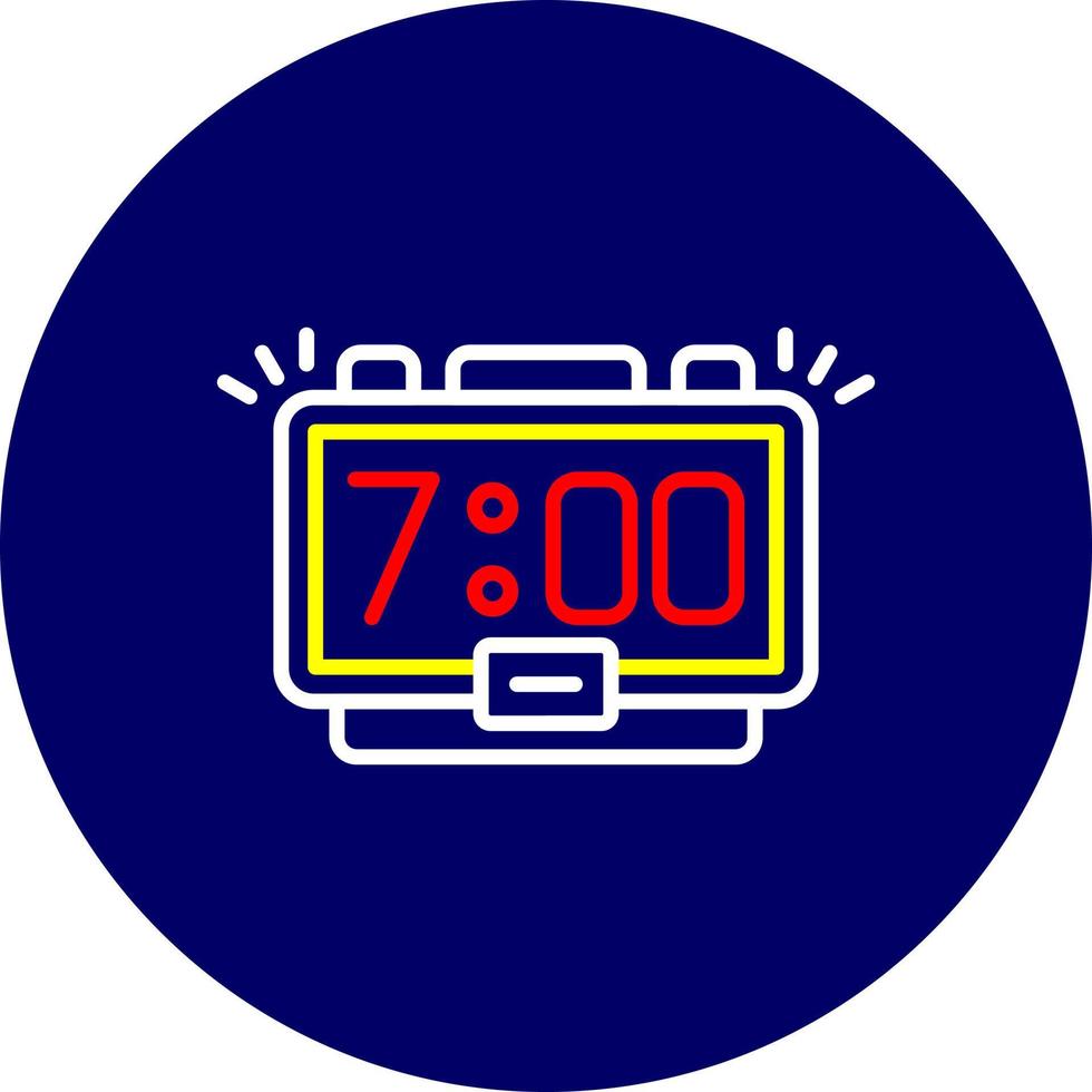 Alarm Creative Icon Design vector
