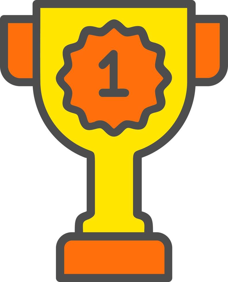 Trophy Vector  Icon