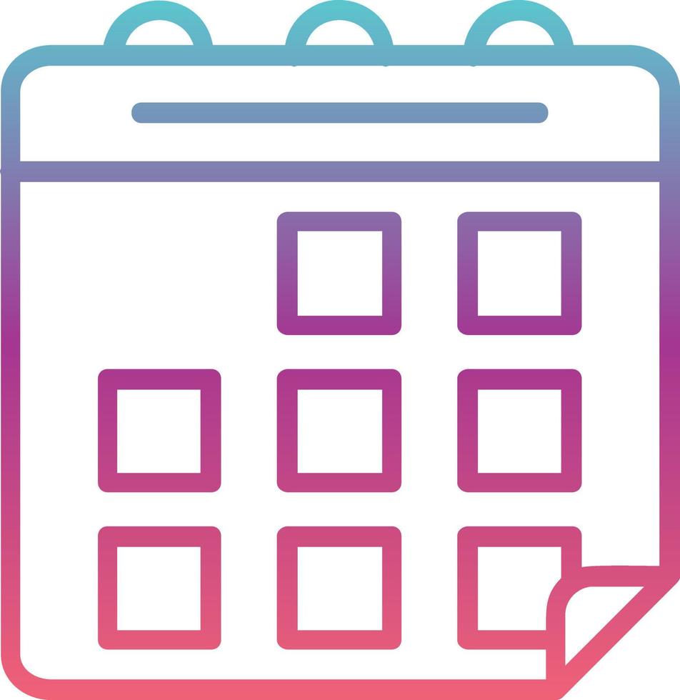 Calendar Vector Icon
