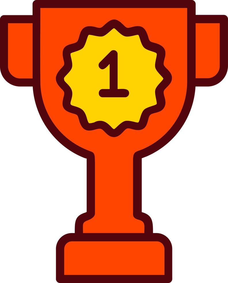 icono de vector de trofeo