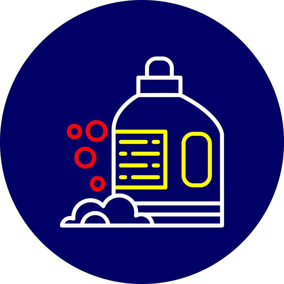 Detergent Creative Icon Design vector