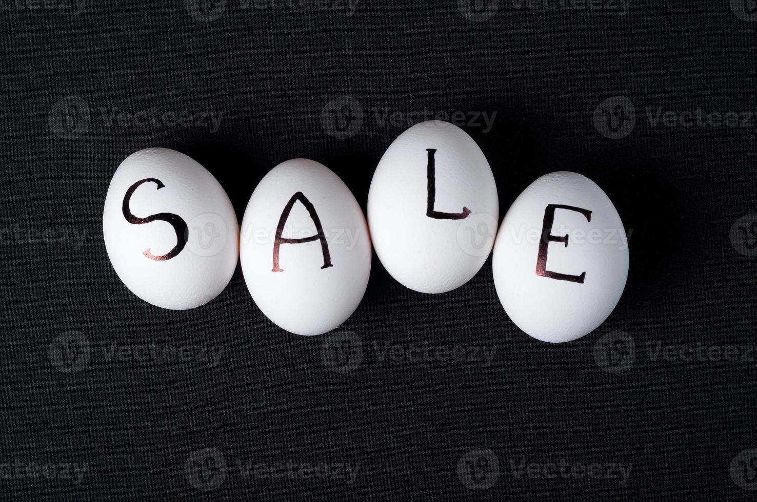 chicken eggs on isolated background photo