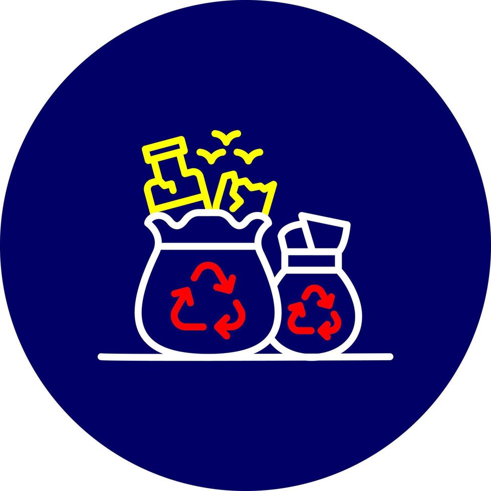 Garbage Creative Icon Design vector